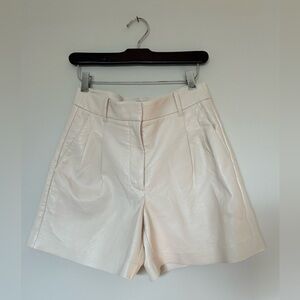 Wilfred High Waist Cream Shorts